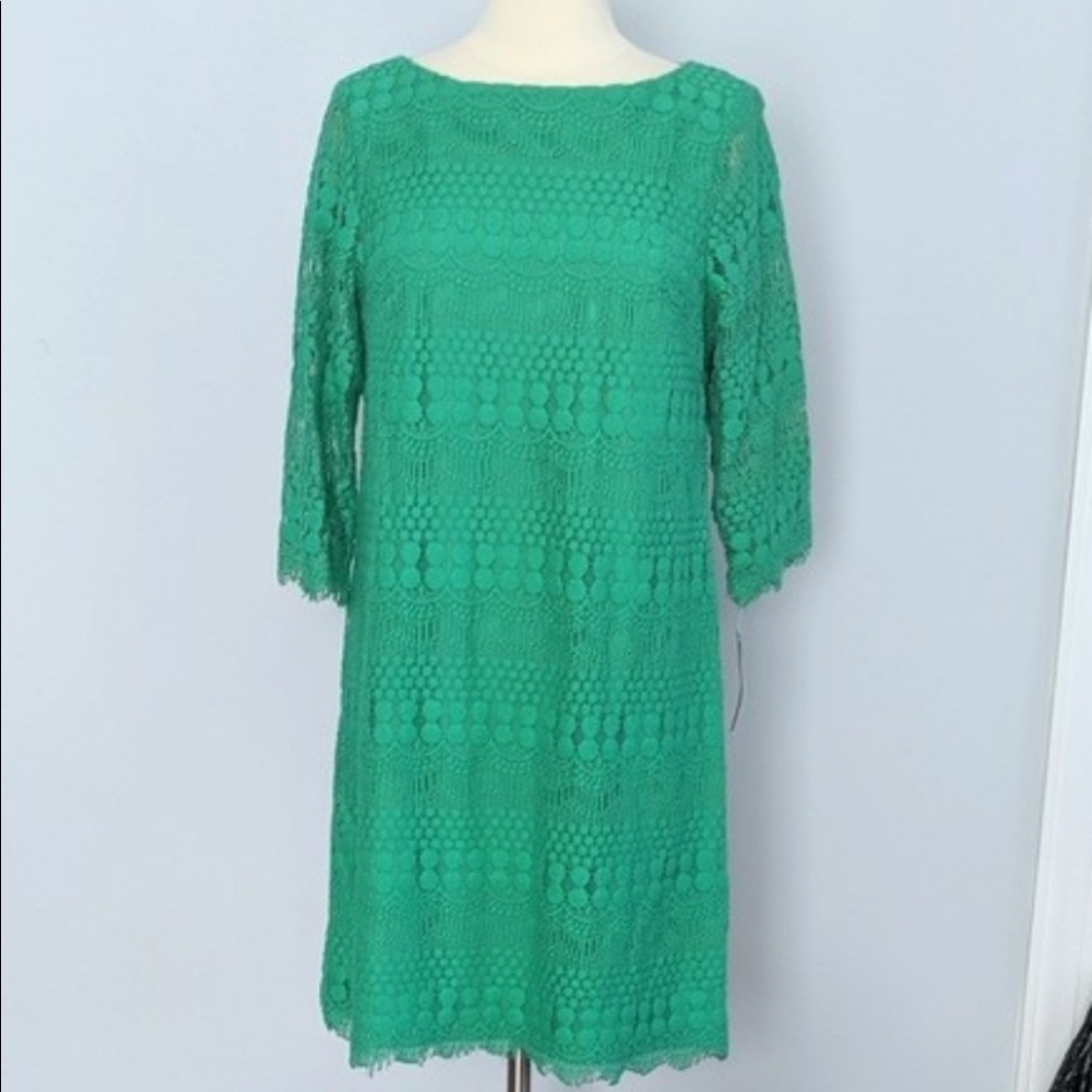 Jessica Howard emerald green dress